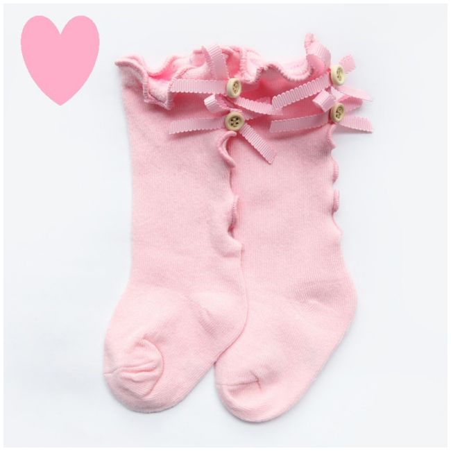 Sosete trei sferturi cu nasturei si fundite ADSKK100-C3