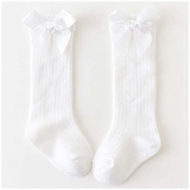 Sosete trei sferturi diverse culori cu fundita ADSKK135-C15