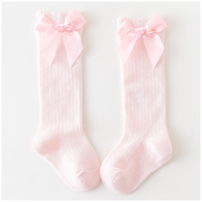 Sosete trei sferturi diverse culori cu fundita ADSKK135-C15