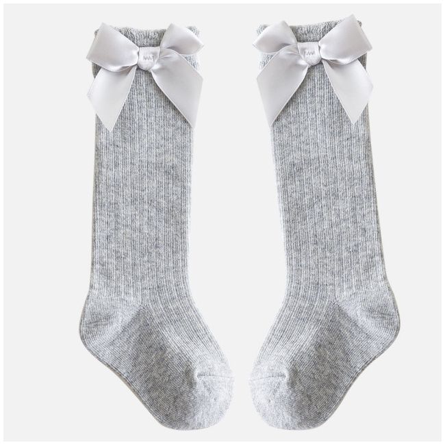 Sosete trei sferturi diverse culori cu fundita ADSKK135-C15