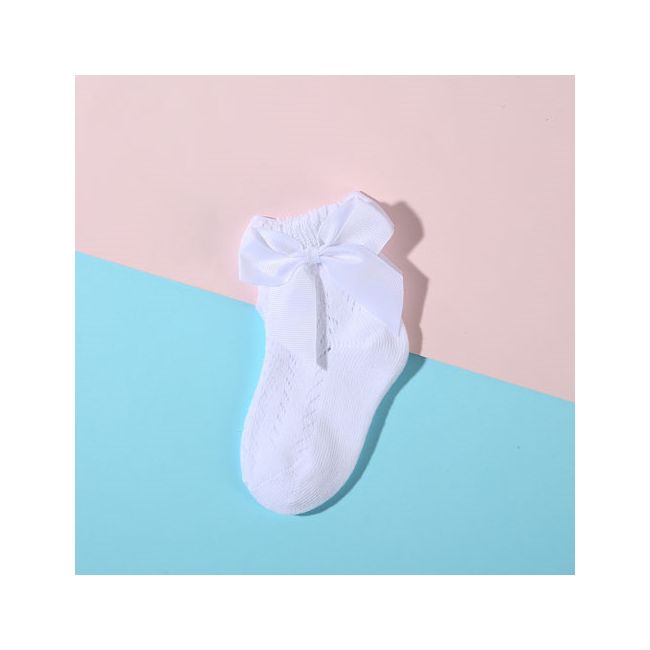 Sosetele cu model din tesatura si fundita MDSKK140-C20