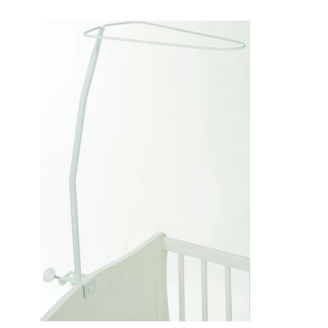 Amy - Baldachin Din Tul, Bear Heart Gri, Suport De Prindere Inclus, 600x160 Cm Pjb68953+s
