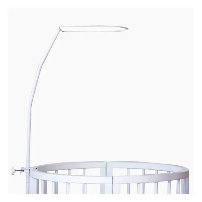 Amy - Baldachin Din Tul, Bear Heart Roz, Suport De Prindere Inclus, 600x160 Cm Pjb68909+s