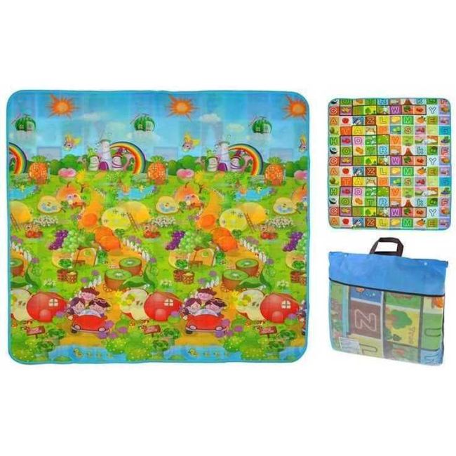 Covoras de joaca termoizolant cu doua fete 180 X 200 cm Iso Trade MY6748 BBJMY6748_Initiala