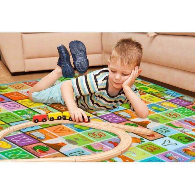 Covoras de joaca termoizolant cu doua fete 180 X 200 cm Iso Trade MY6748 BBJMY6748_Initiala