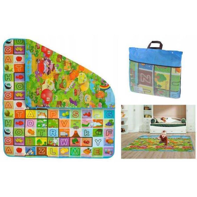 Covoras de joaca termoizolant cu doua fete 180 X 200 cm Iso Trade MY6748 BBJMY6748_Initiala