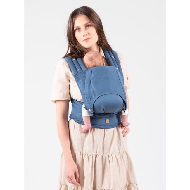 Marsupiu isara quick half buckle bluestone