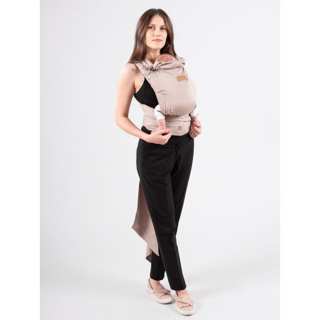 Marsupiu isara quick half buckle caffe latte