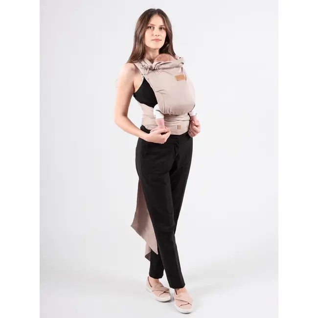 Marsupiu isara quick half buckle caffe latte