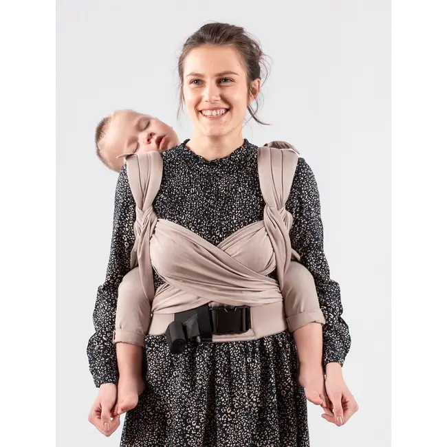 Marsupiu isara quick half buckle caffe latte