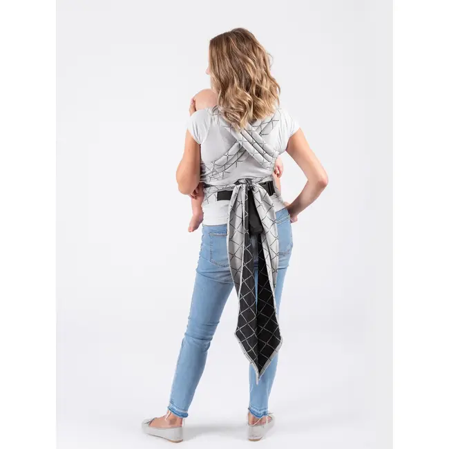 Marsupiu isara quick half buckle diamonda gray