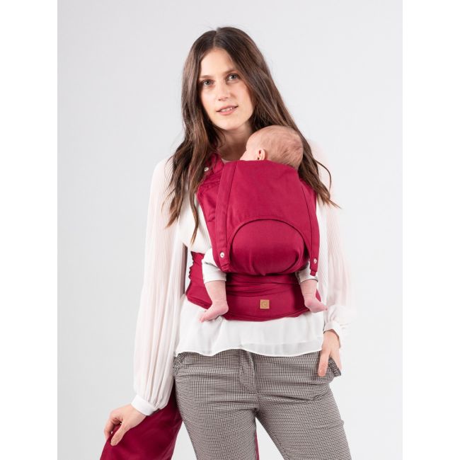 Marsupiu isara quick half buckle scarlet