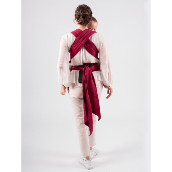 Marsupiu isara quick half buckle scarlet