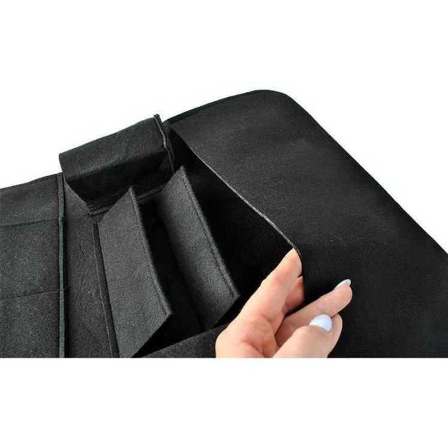 Organizator pentru scaun auto din fetru Iso Trade MY3431 BBJMY3431_Negru