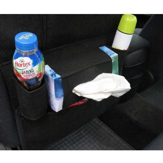Organizator pentru scaun auto din fetru Iso Trade MY3431 BBJMY3431_Negru