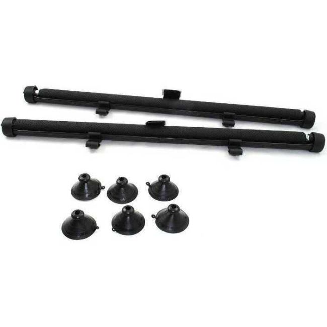 Set 2 parasolare auto retractabile 40x50 cm Iso Trade MY3430 BBJMY3430_Negru