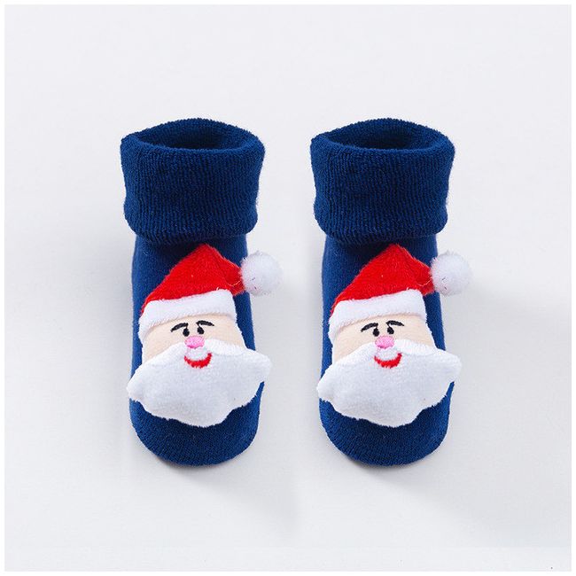 Sosetele flausate pentru bebelusi - Jucarioare de Craciun MBSKK147-C16