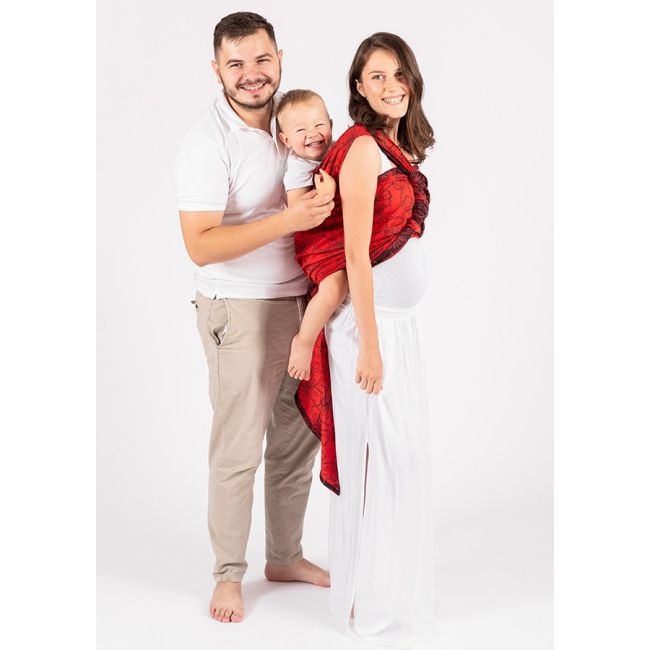 Wrap tesut isara bloom in rouge