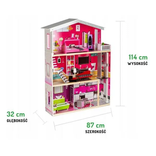 Casuta de basm malibu ecotoys 4118 ede4118