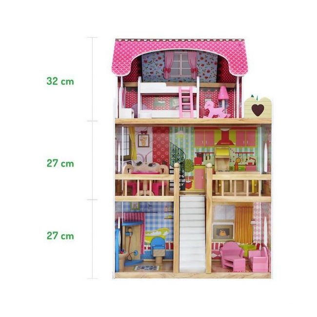 Casuta de basm zmeurica 4109 ecotoys ede4109