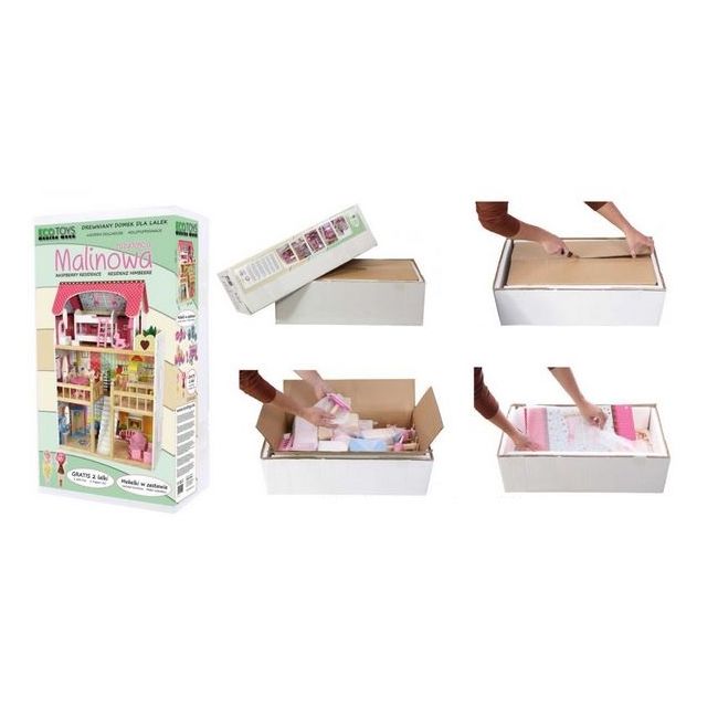 Casuta de basm zmeurica 4109 ecotoys ede4109