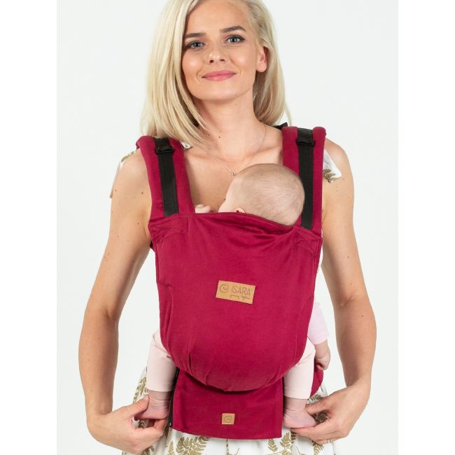 Marsupiu isara quick full buckle v2 scarlet