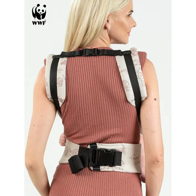 Marsupiu isara quick full buckle v2 wildlife sandy