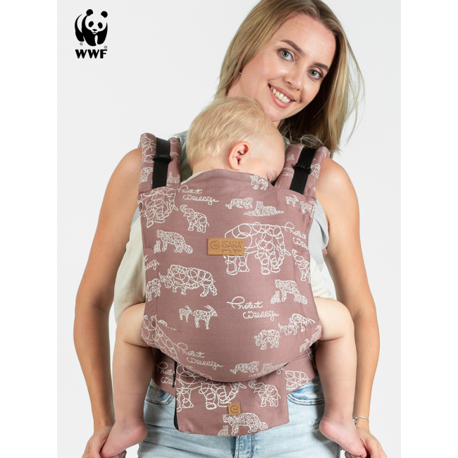Isara quick full buckle wildlife terra