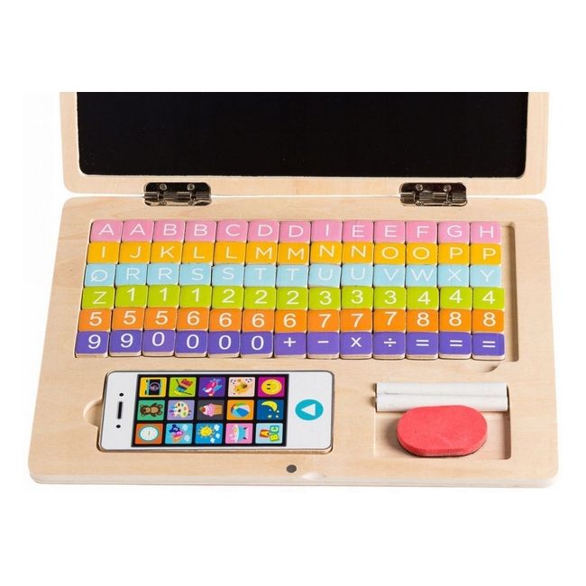 Laptop educational din lemn g068 ecotoys edeg068