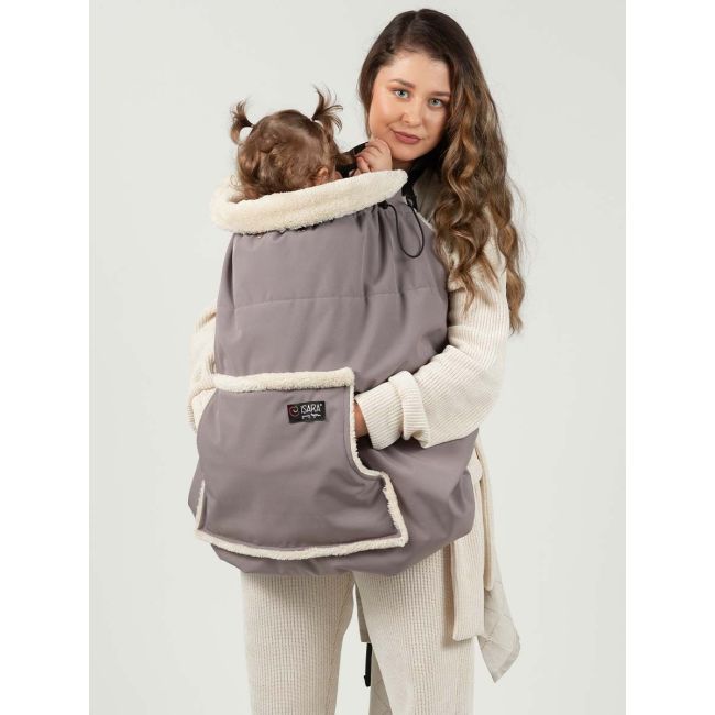 Protectie de iarna clever cover frosted almond taupe