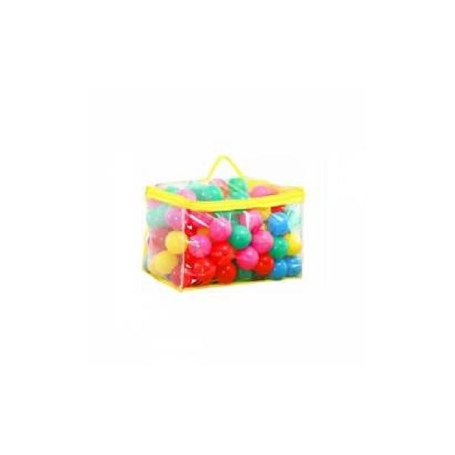 Set de 100 bile din plastic ecotoys edeb100