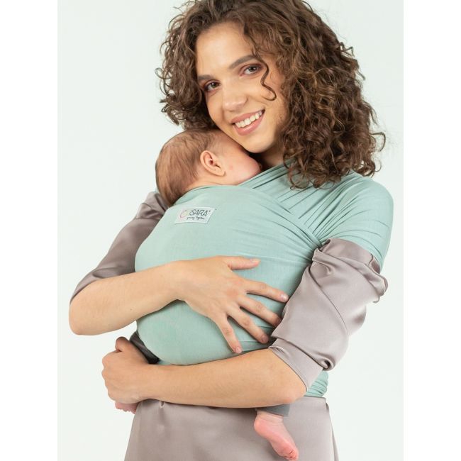 Wrap elastic isara frosty green