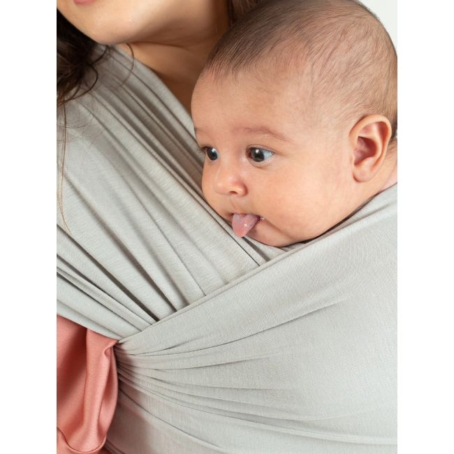 Wrap elastic isara silver grey