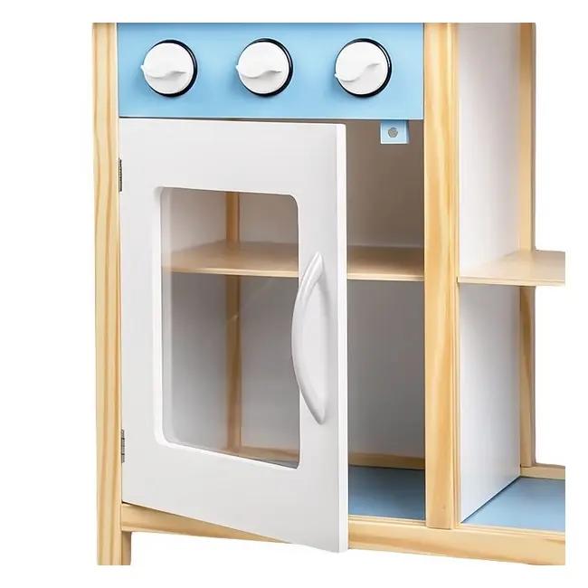 Bucatarie copii ecotoys tk040 - albastra edeeditk040blue