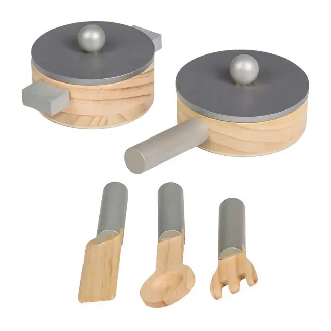 Bucatarie copii ecotoys tk040 - albastra edeeditk040blue