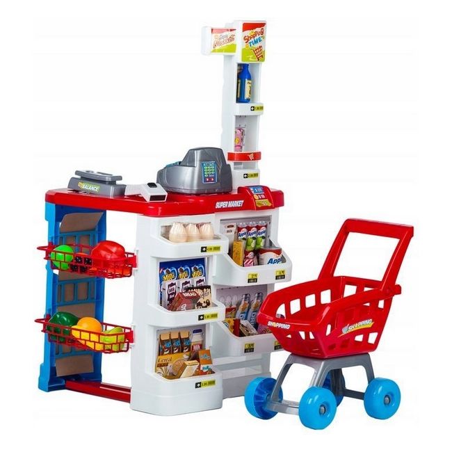 Set de joaca stand supermarket ecotoys hc206441  edeedihc206441