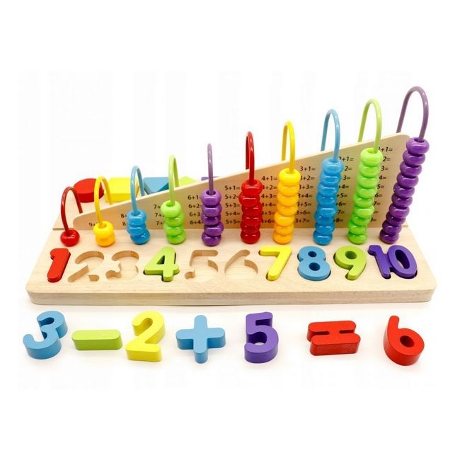 Set educational din lemn ecotoys mb059 edeedimb059