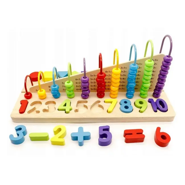 Set educational din lemn ecotoys mb059 edeedimb059