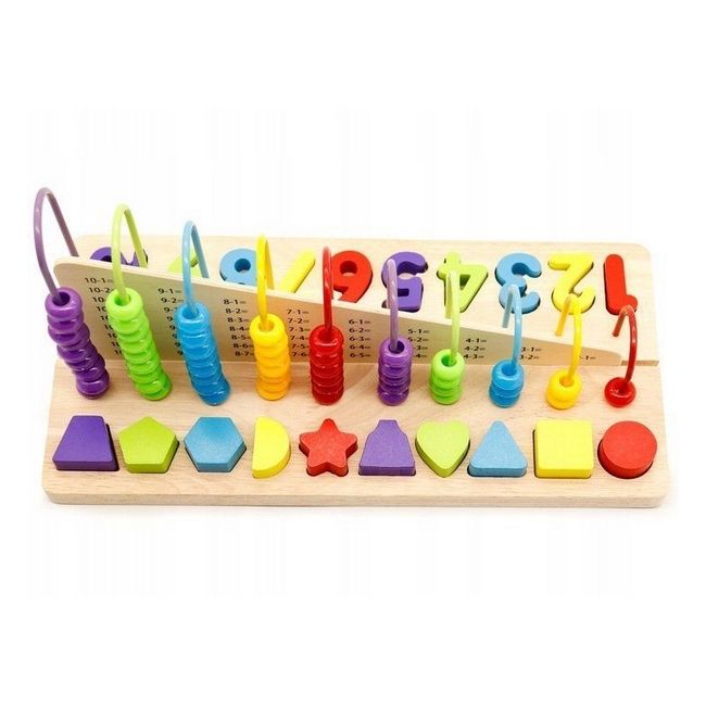 Set educational din lemn ecotoys mb059 edeedimb059