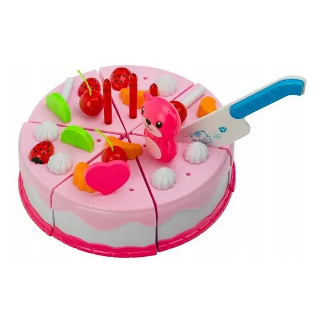 Set tort aniversar cu accesorii ecotoys edehc324745