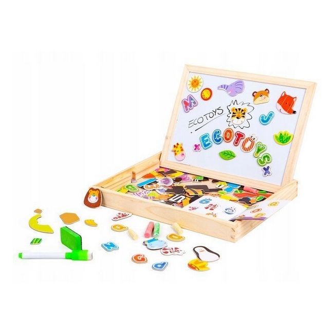 Tabla educationala cu magnet ecotoys edeedihm3011271