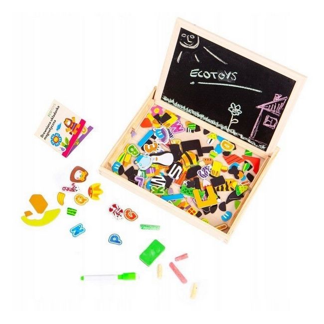 Tabla educationala cu magnet ecotoys edeedihm3011271