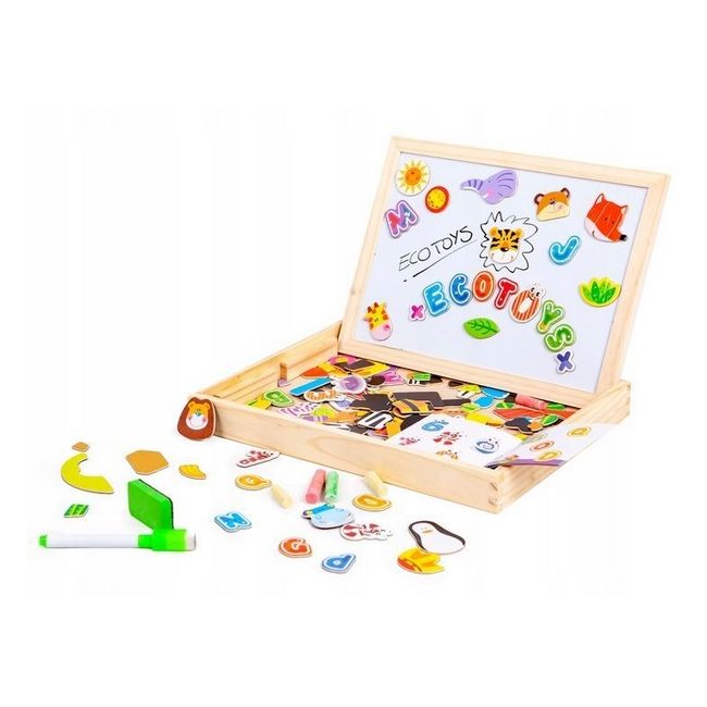 Tabla educationala cu magnet ecotoys edeedihm3011271