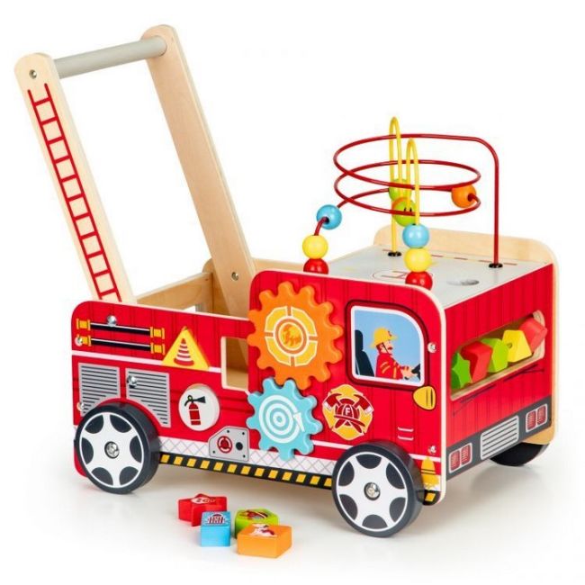 Antemergator educational cu blocuri din lemn ecotoys tl09025 edeeditl09025