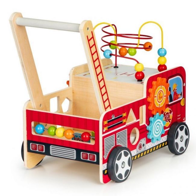 Antemergator educational cu blocuri din lemn ecotoys tl09025 edeeditl09025