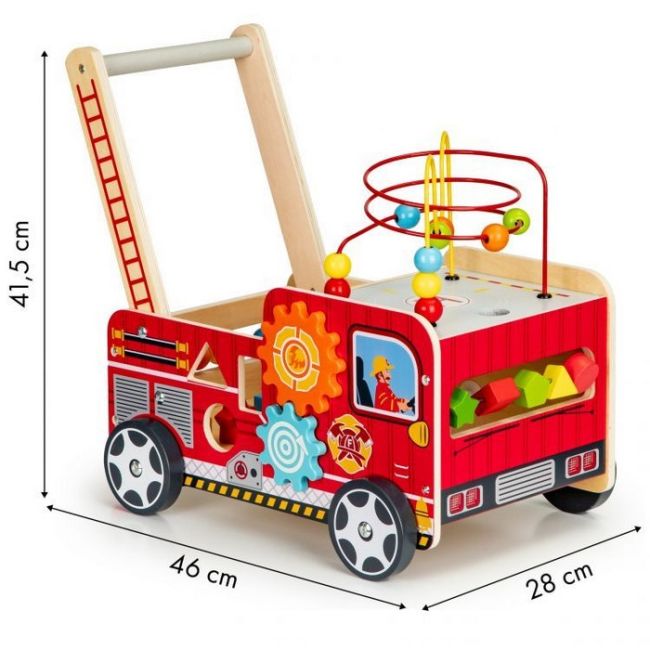 Antemergator educational cu blocuri din lemn ecotoys tl09025 edeeditl09025