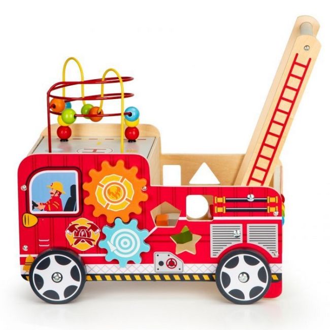 Antemergator educational cu blocuri din lemn ecotoys tl09025 edeeditl09025