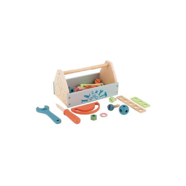 Cutie cu unelte din lemn ecotoys tl80013 edeeditl80013
