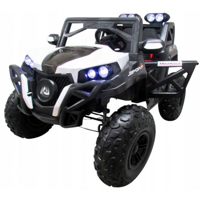 Masinuta electrica cu telecomanda 4 x 4 buggy x9 r-sport - alb edeedits-6688alb