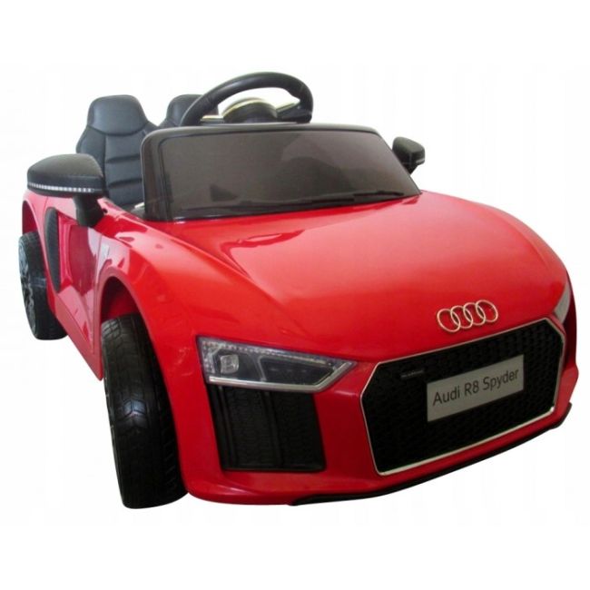 Masinuta electrica cu telecomanda audi r8 r-sport - rosu edeedir8rosu